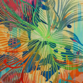 Preview: Modal French Terry Kira Kunterbunt by Swafing